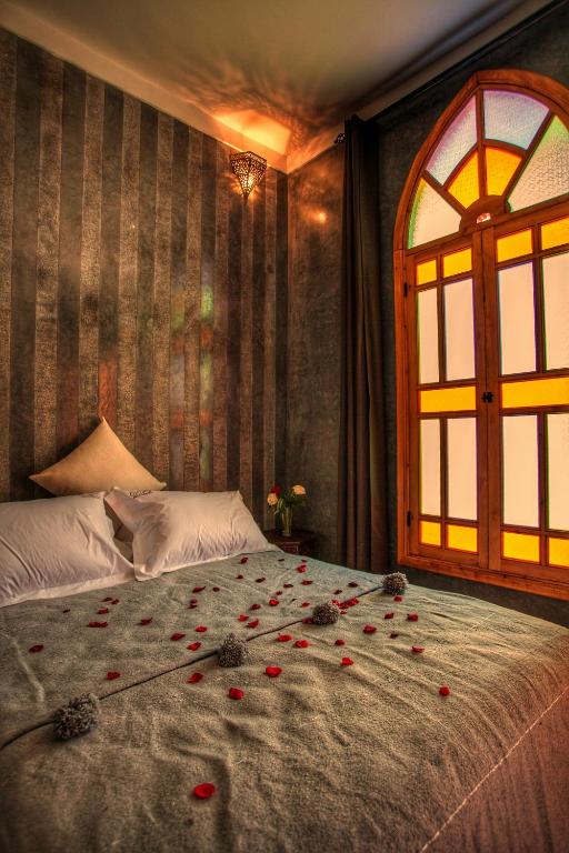 Postel nebo postele na pokoji v ubytování Riad 111 & Spa