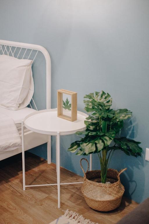 Postel nebo postele na pokoji v ubytování Wynn House