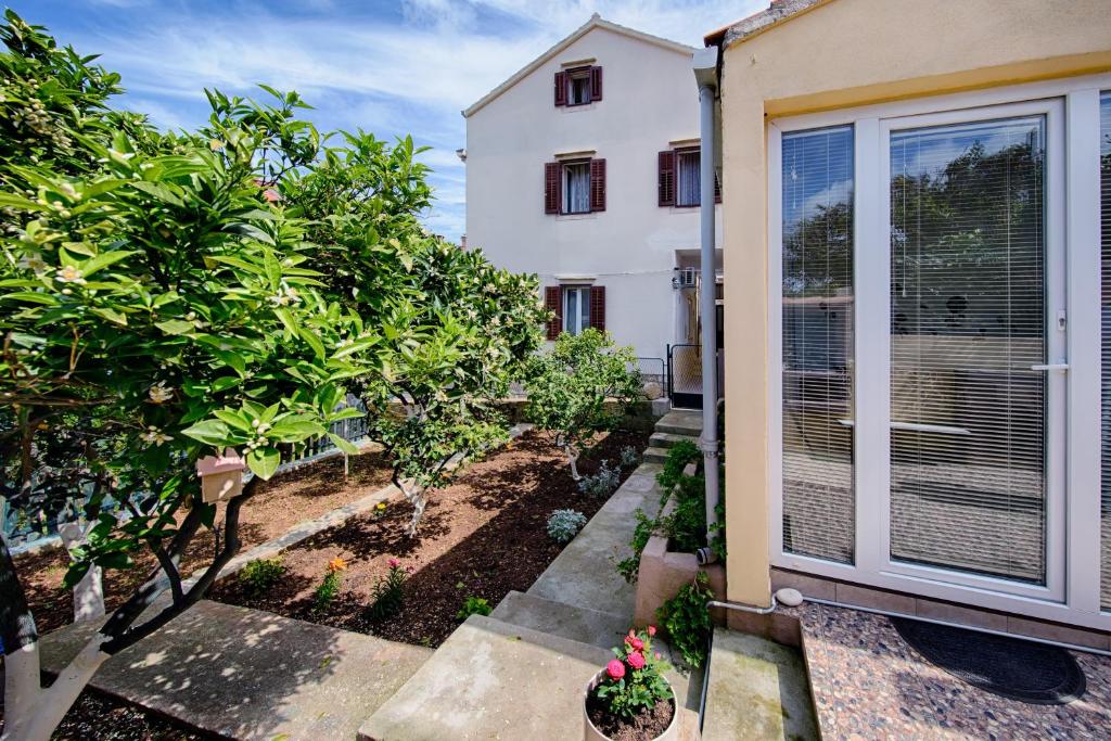 Zahrada ubytování Villa Franceska