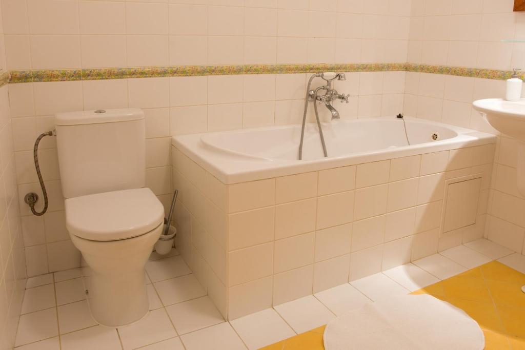 Koupelna v ubytování Apartmany A.Ša Kašperské Hory