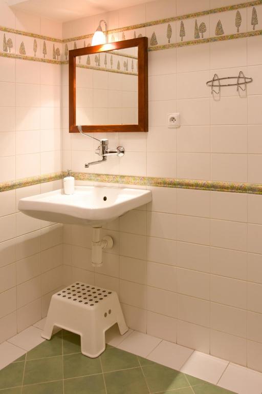 Koupelna v ubytování Apartmany A.Ša Kašperské Hory