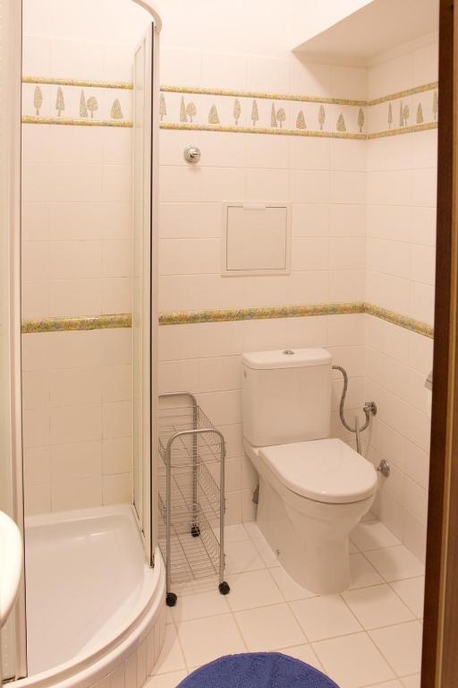 Koupelna v ubytování Apartmany A.Ša Kašperské Hory