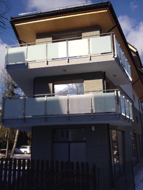 Balkón alebo terasa v ubytovaní Apart-Center Sienkiewicza