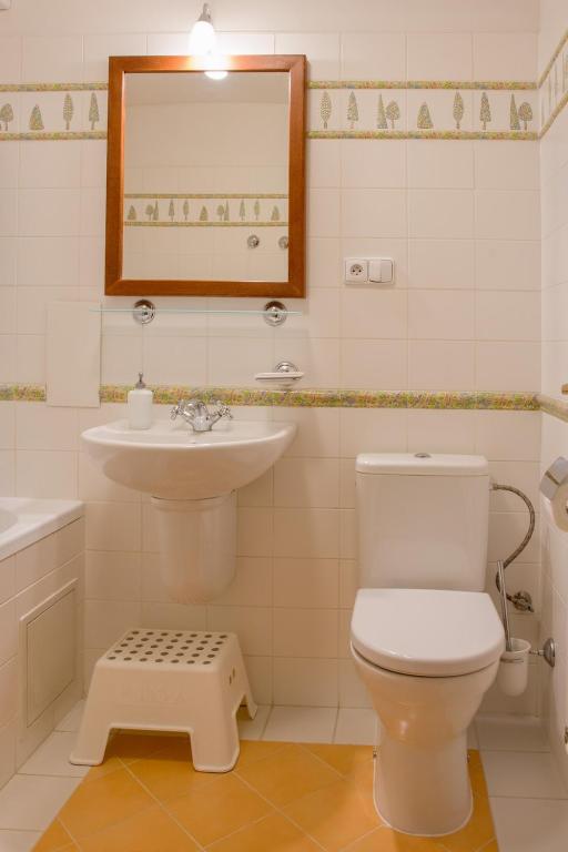 Koupelna v ubytování Apartmany A.Ša Kašperské Hory