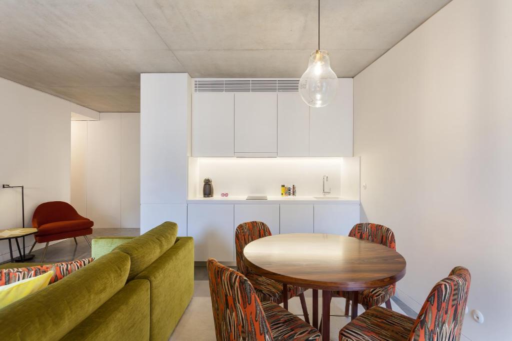 Kuchyň nebo kuchyňský kout v ubytování S.Bento Residences