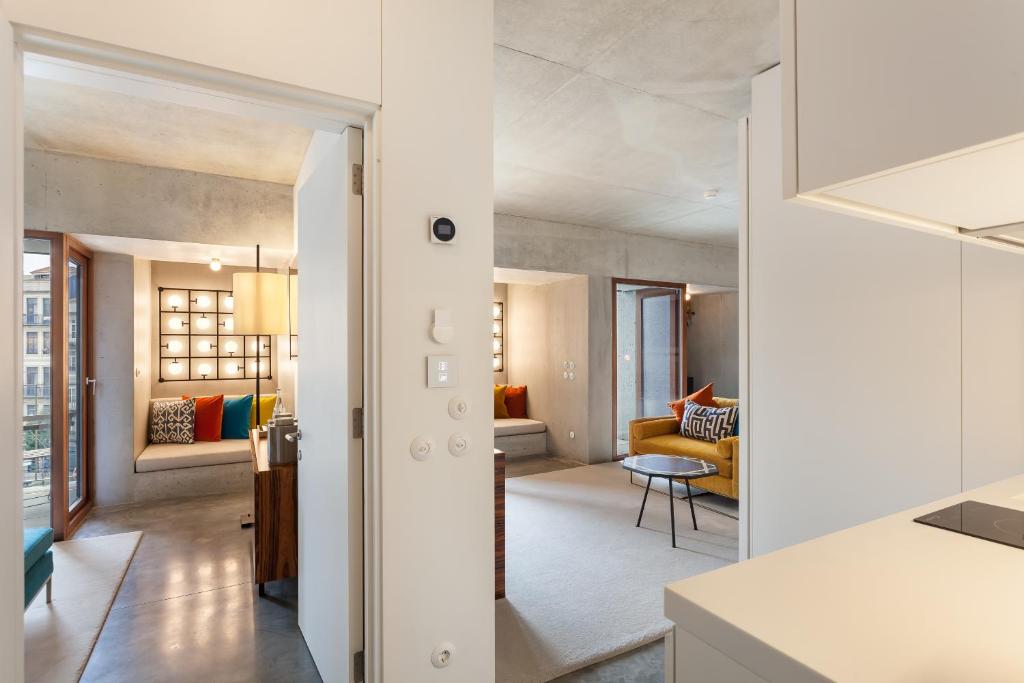 Posezení v ubytování S.Bento Residences