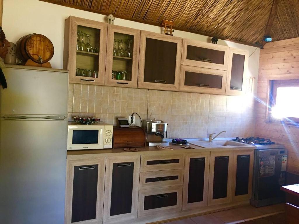 Kuchyň nebo kuchyňský kout v ubytování Casa Arina