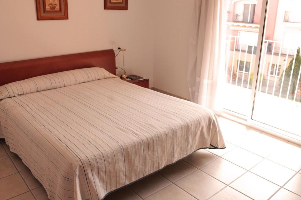 Postel nebo postele na pokoji v ubytování casa cerca playa con piscina comunitaria ref 252