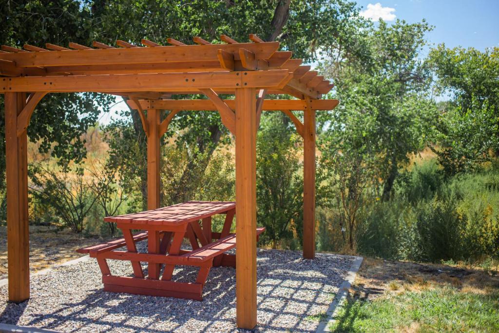Zahrada ubytování Kokopelli Inn