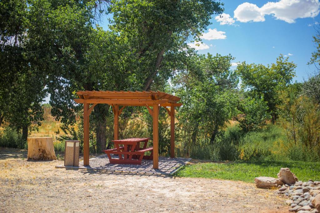 Zahrada ubytování Kokopelli Inn