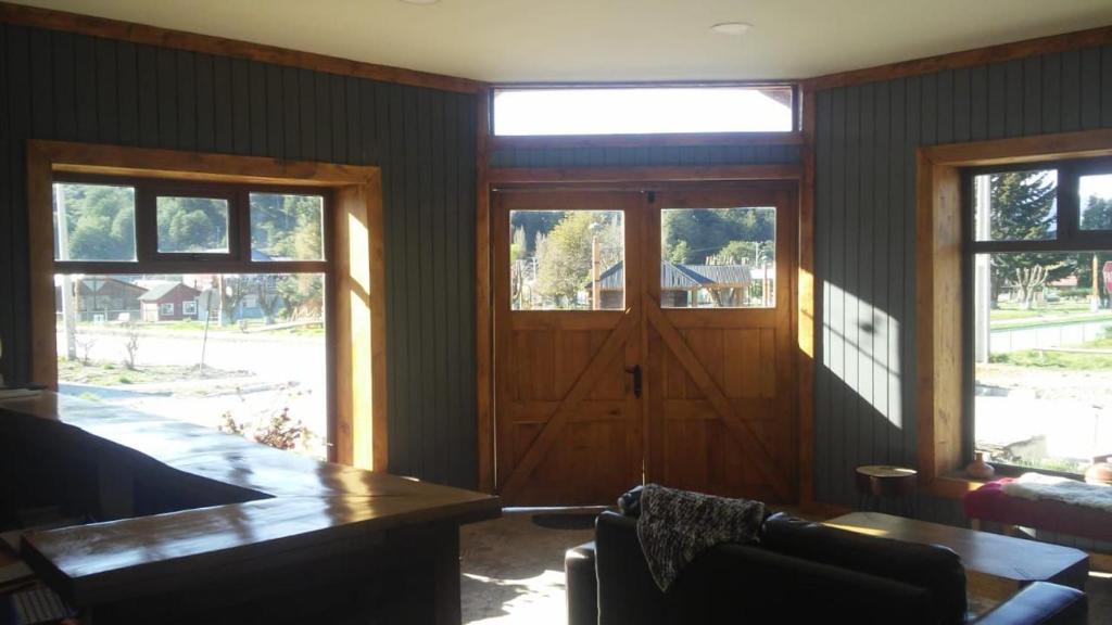 Oleskelutila majoituspaikassa Apart Hotel y Cabañas Valle Exploradores