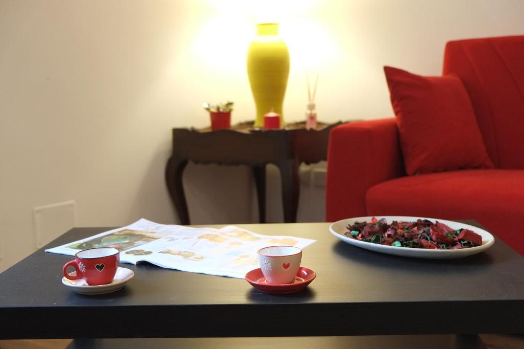 Część wypoczynkowa w obiekcie Trastevere Sweet Home