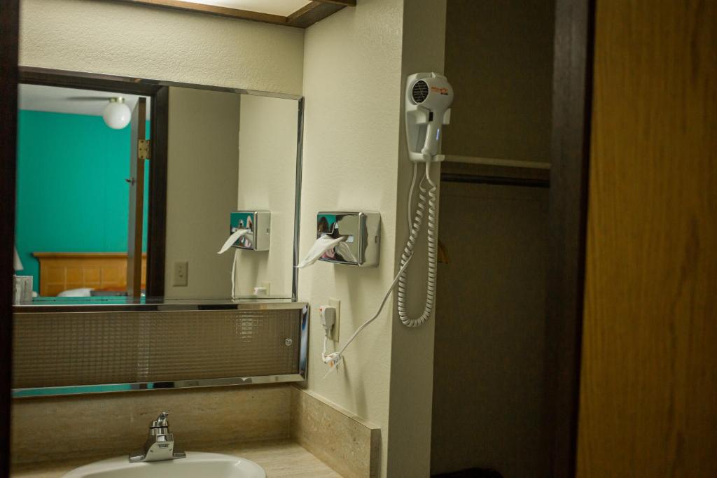 Koupelna v ubytování Kokopelli Inn