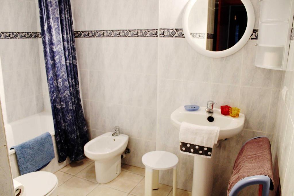 Koupelna v ubytování casa cerca playa con piscina comunitaria ref 252