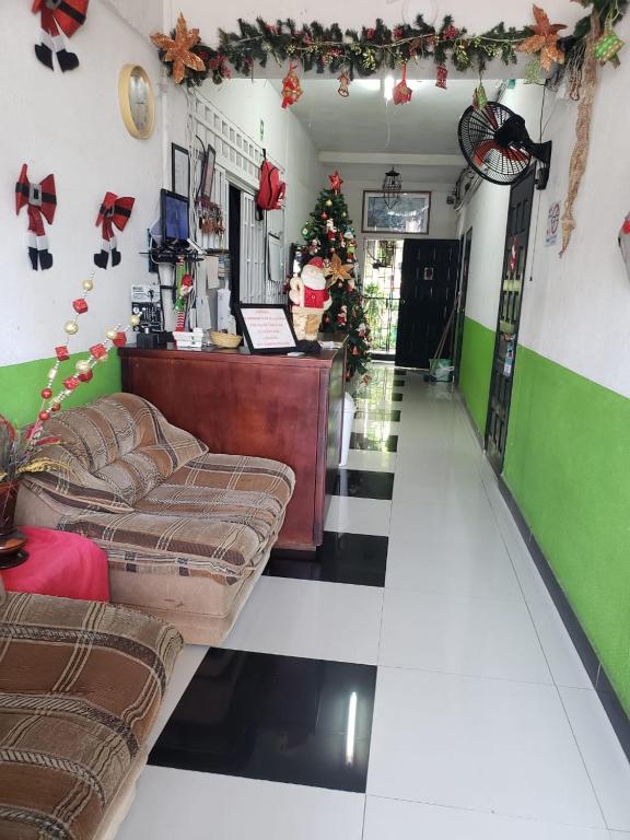 Posezení v ubytování Posada Nativa Trinsan Centro