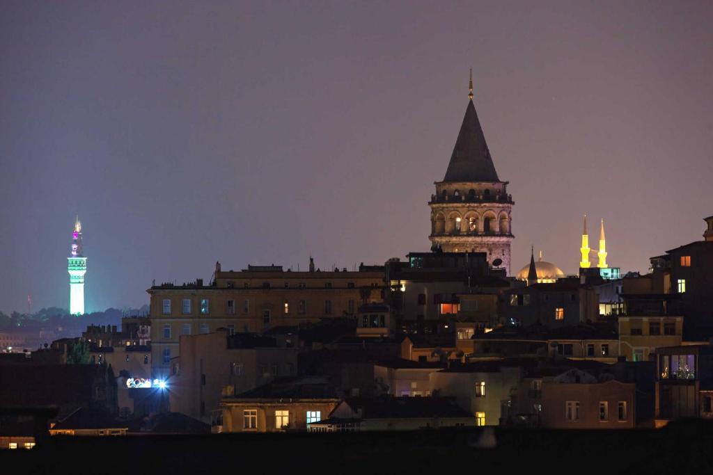 A general view of Isztambul or a view of the city taken from Az apartmant