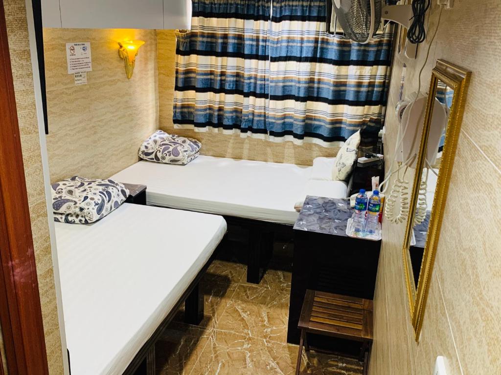 Postel nebo postele na pokoji v ubytování Sleep Inn