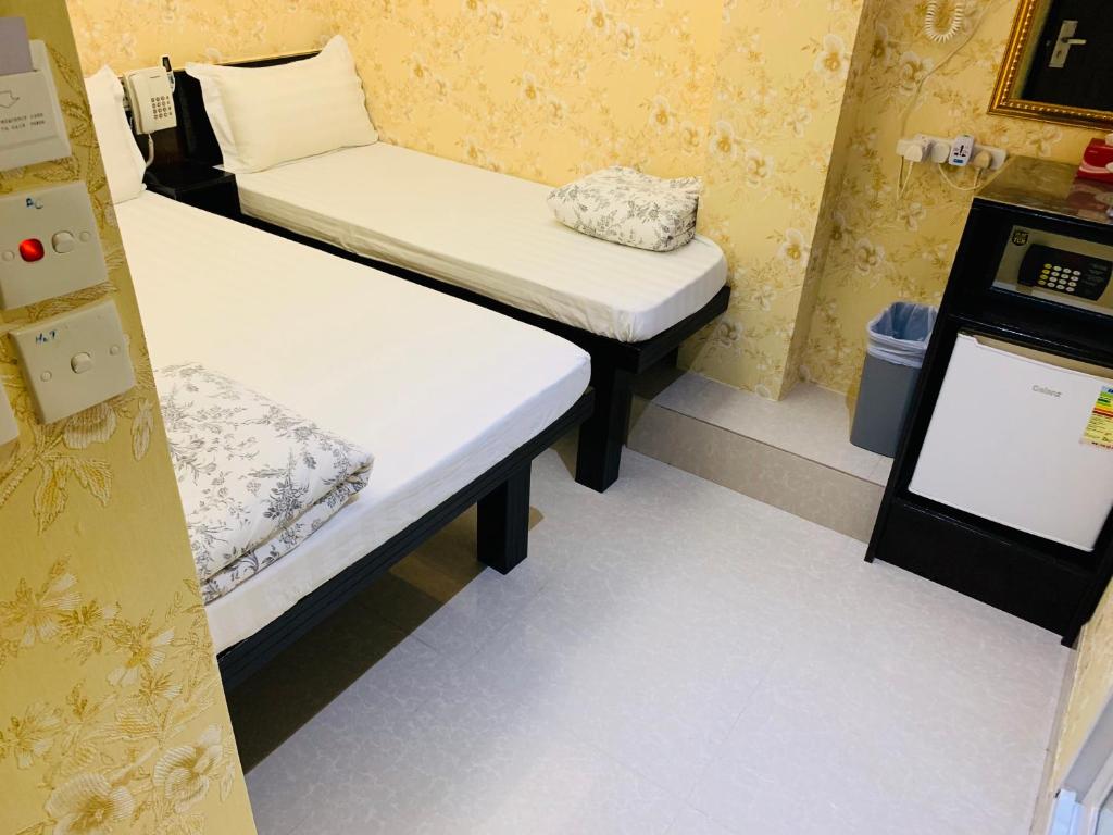 Postel nebo postele na pokoji v ubytování Sleep Inn