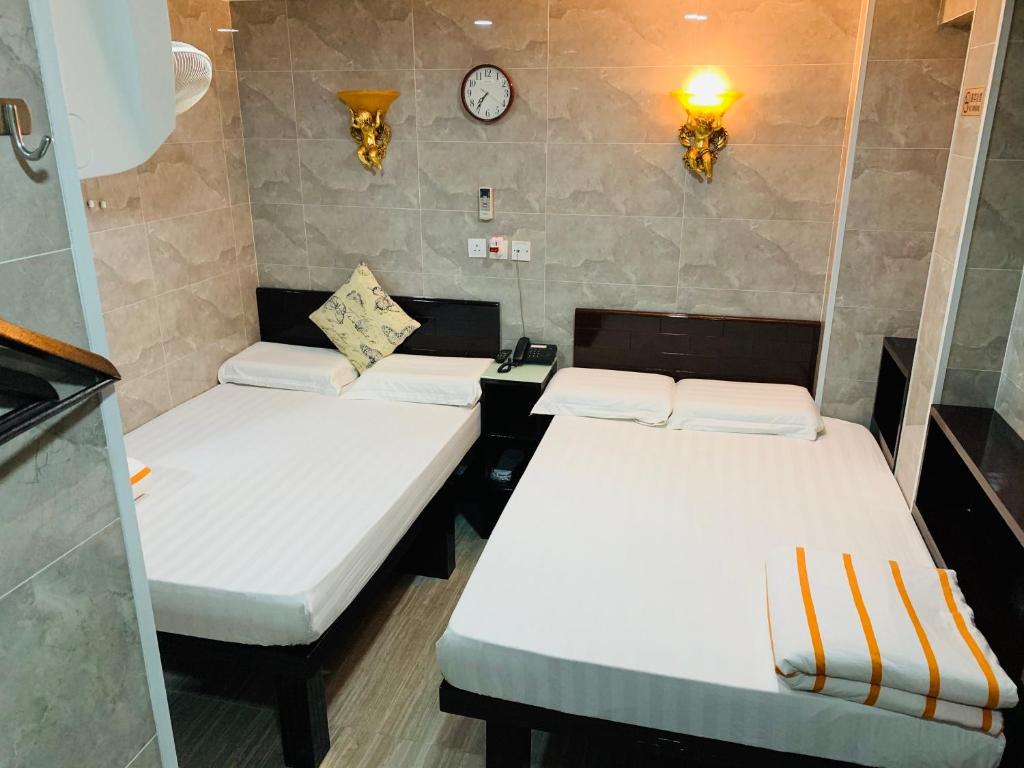 Postel nebo postele na pokoji v ubytování Sleep Inn