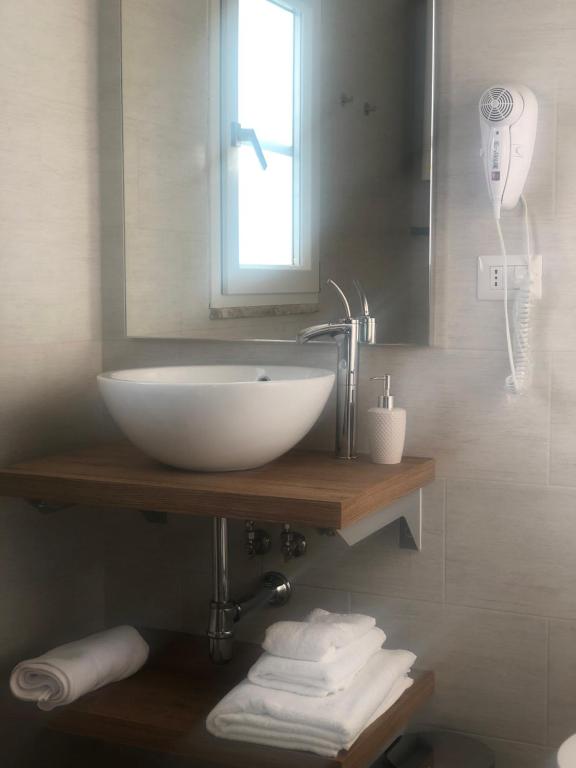 A bathroom at Dimora Pia