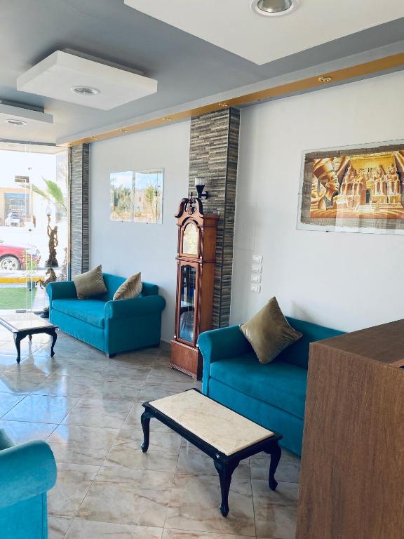 Posezení v ubytování Golden Plaza Dahab Resort
