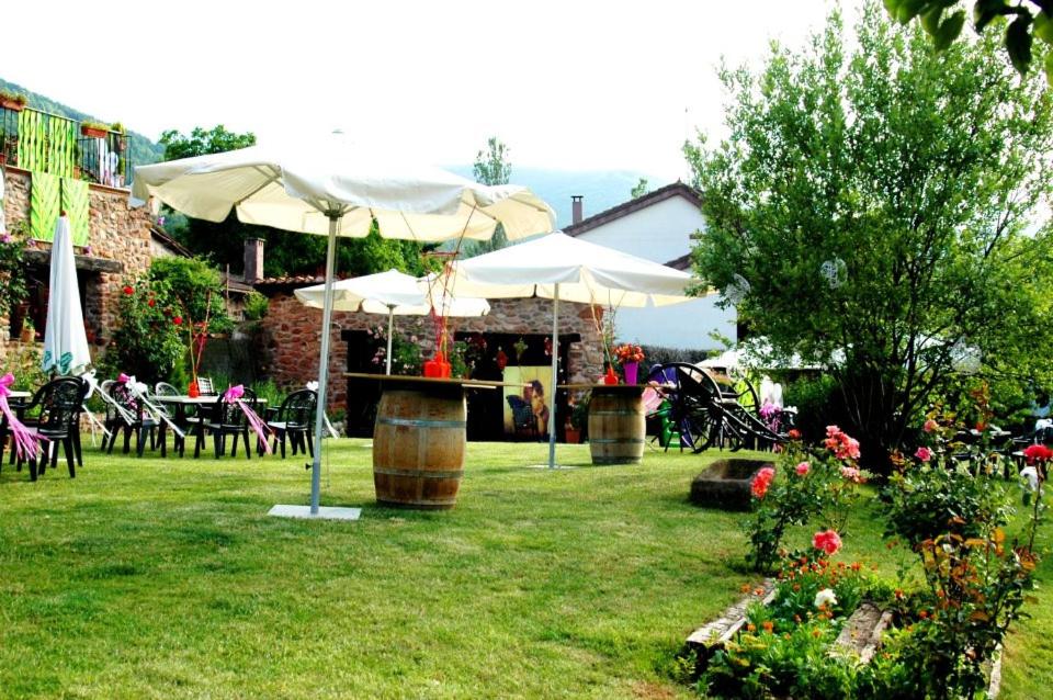 A garden outside La Casona del Pastor