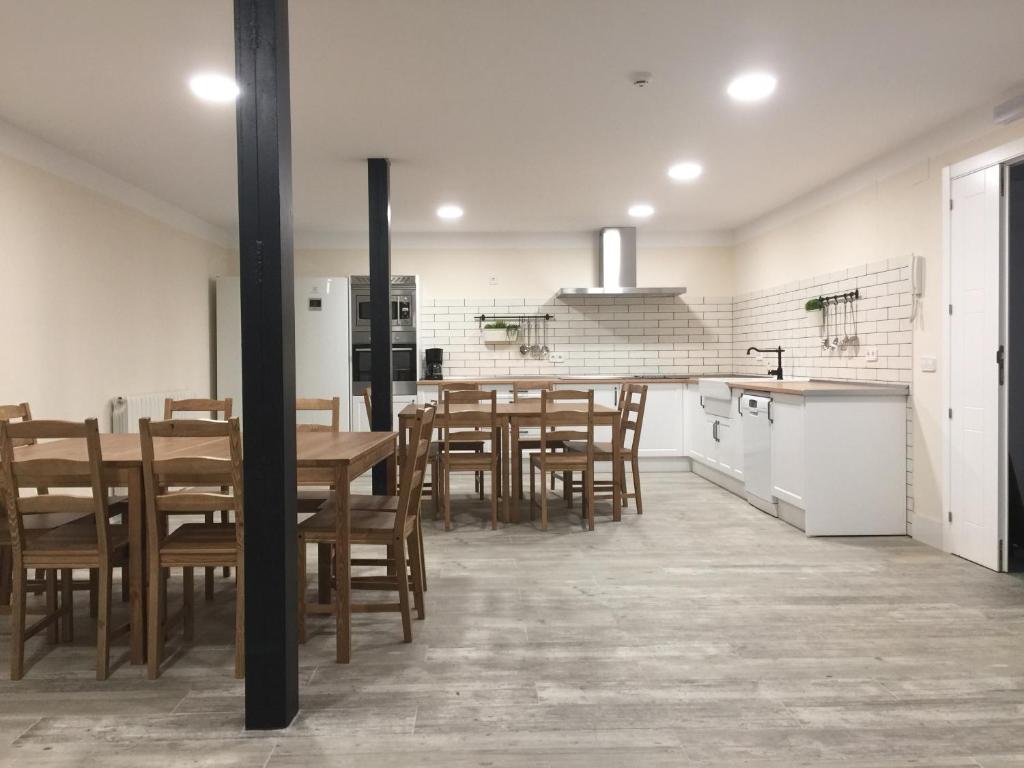 Kuchyňa alebo kuchynka v ubytovaní Casa Valsain