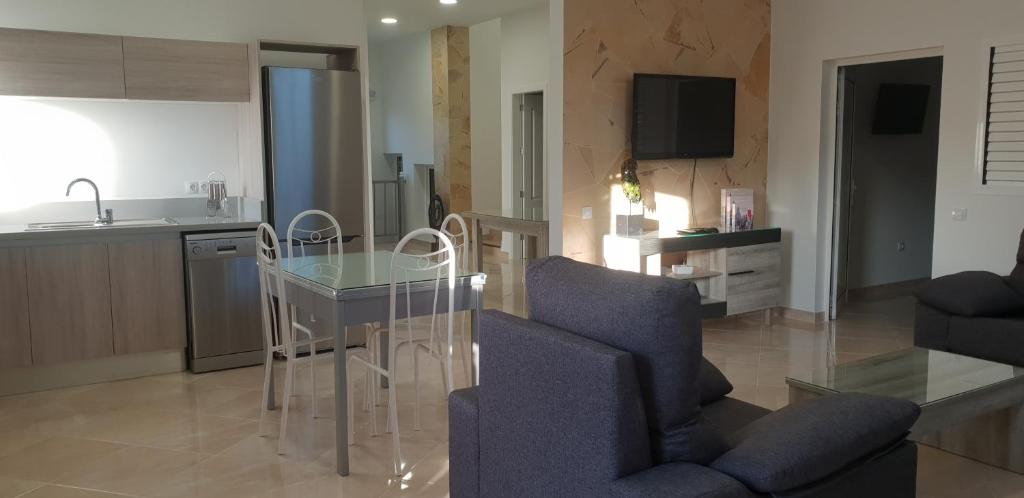 Kuchnia lub aneks kuchenny w obiekcie Villa Rustica Gran Canaria