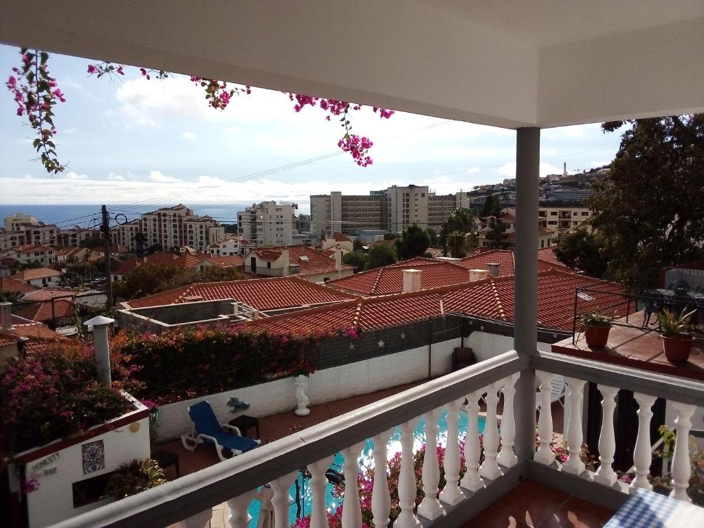 Balkón nebo terasa v ubytování Apartments Vista Oceano