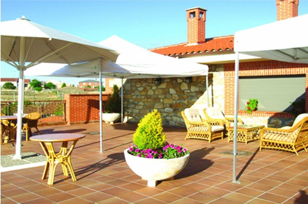 Patio nebo venkovní prostory v ubytování La Becera