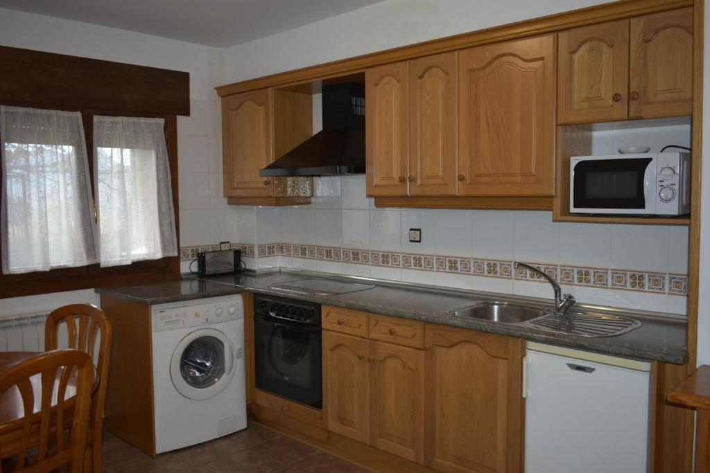 Kuchyň nebo kuchyňský kout v ubytování Apartamentos Casa Esperanza - Ordesa