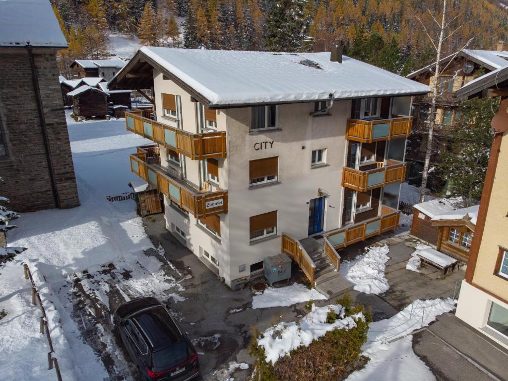 Budova, kde se apartmán nachází