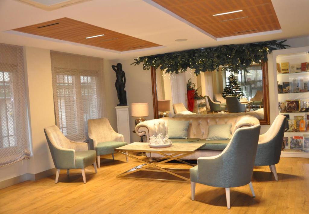 Posezení v ubytování Hotel Selu