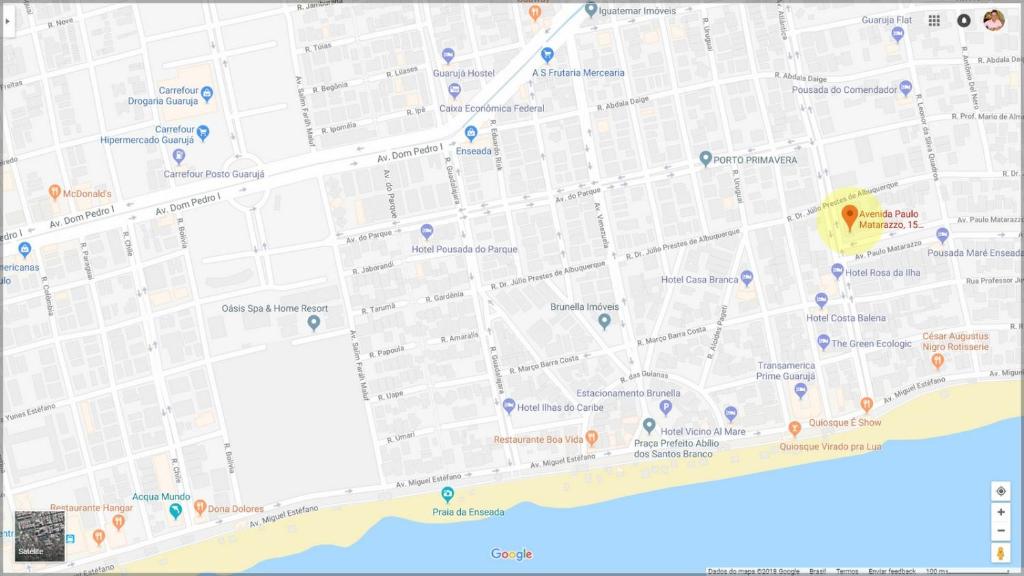  Cobertura Duplex c piscina e churrasqueira VISTA P MAR a 250 m da praia Guarujá Enseada