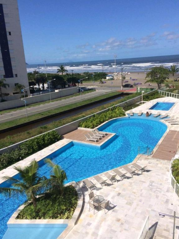  Apartamento Praia Bertioga Frente Mar