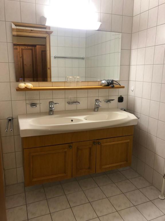 Koupelna v ubytování Alpenhotel Widderstein