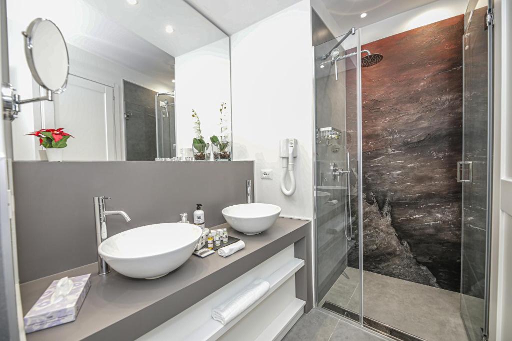 A bathroom at Residenze Chamur Via Giuseppe Sciuti