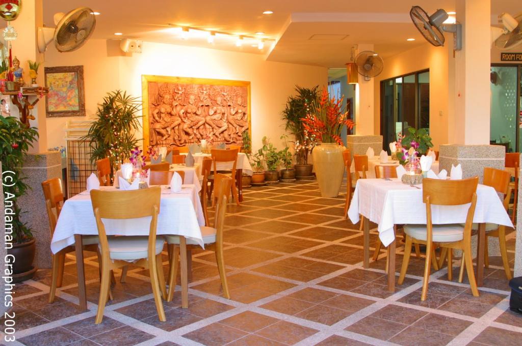Restaurace v ubytování Kamala Dreams