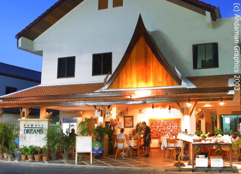 Restaurace v ubytování Kamala Dreams