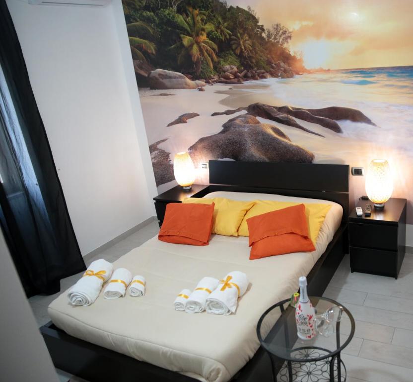Postel nebo postele na pokoji v ubytování B&B Magma