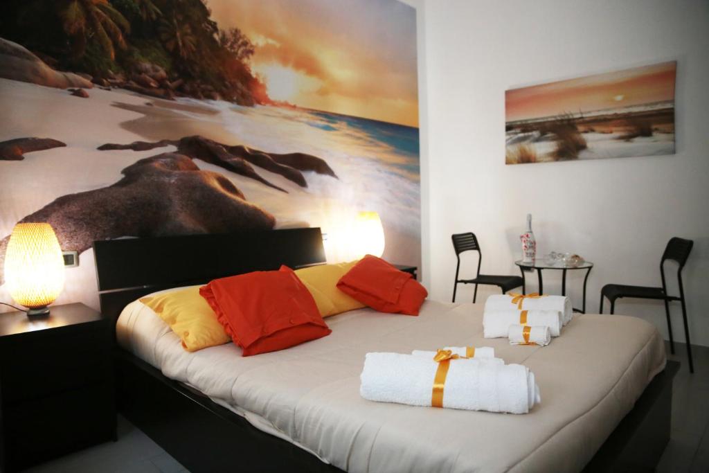 Postel nebo postele na pokoji v ubytování B&B Magma