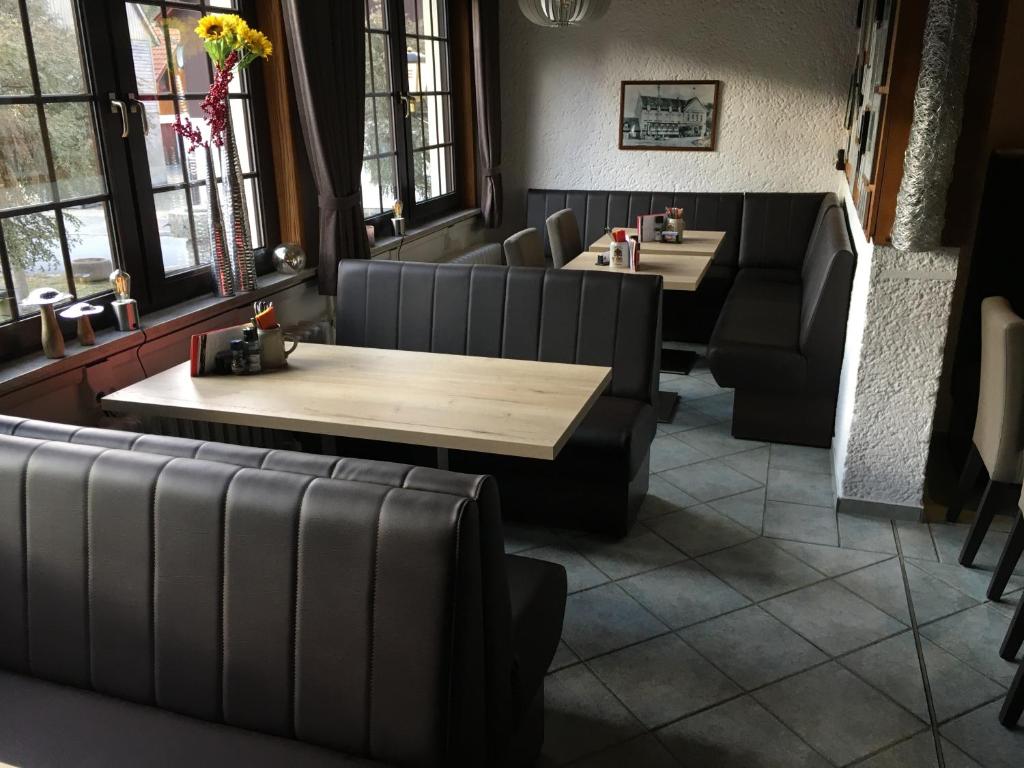 Posezení v ubytování Hotel & Restaurant Druidenstein