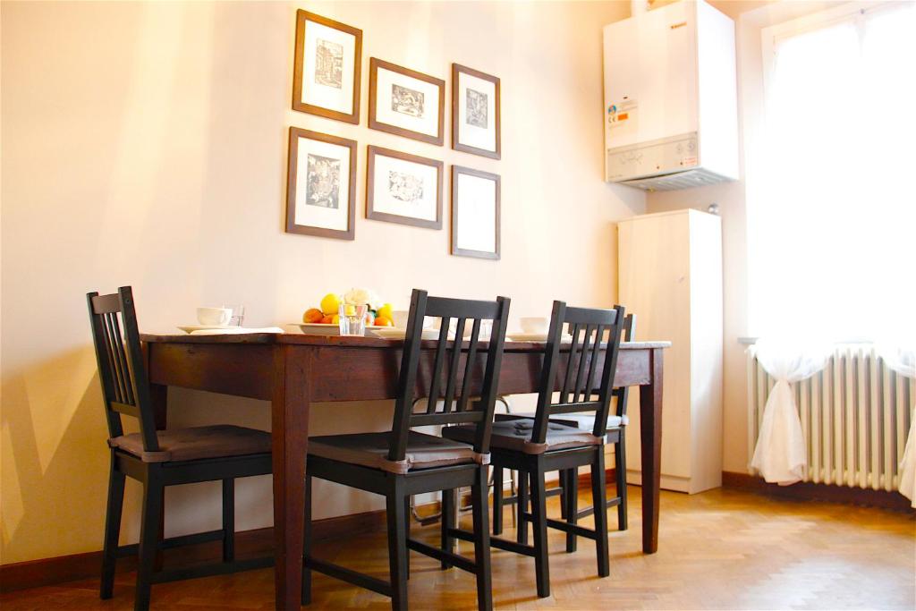 A seating area at Art Apartment Villa Mannelli