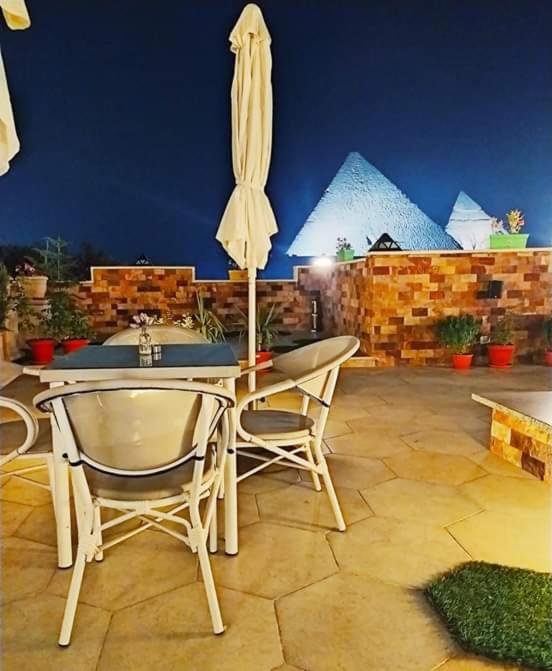 Patio nebo venkovní prostory v ubytování Elite Pyramids Boutique Hotel