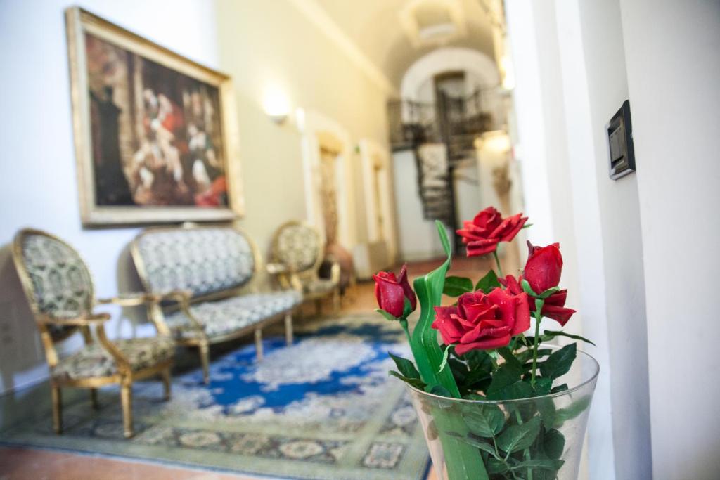 Posezení v ubytování Antica Dimora alla Rocca