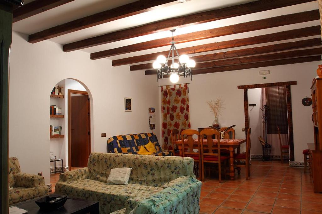 Posezení v ubytování El Hogar de Ardwina