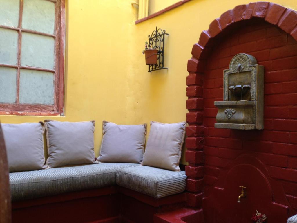 Posezení v ubytování Casablanca Hotel Boutique