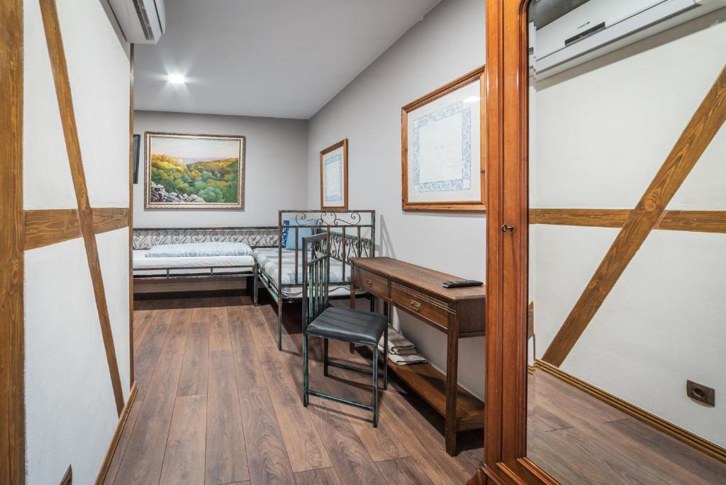 Postel nebo postele na pokoji v ubytování Guest house Diabora-Veliko Tarnovo
