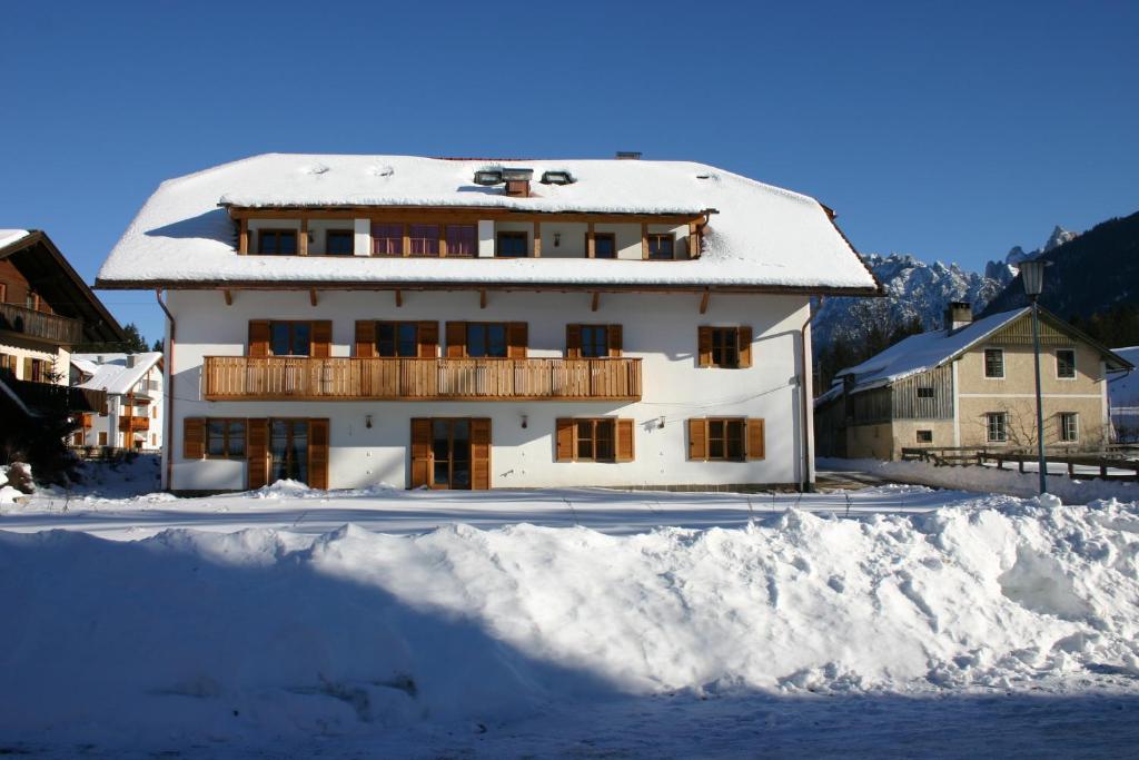 Appartements Oberburger durante l'inverno