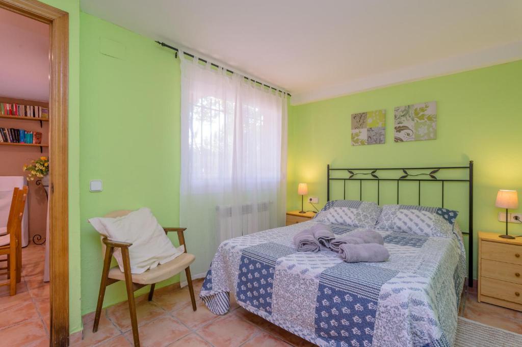Posteľ alebo postele v izbe v ubytovaní B-39 BEGUR 2 PAX